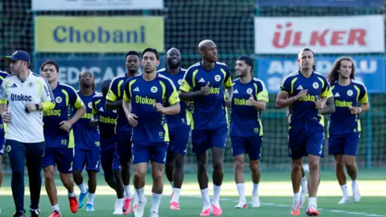 Fenerbahçe, Lyon maçı öncesi son antrenmanını tamamladı