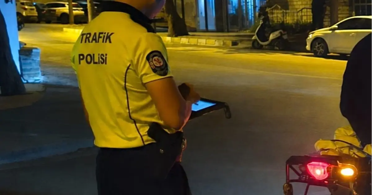 Çanakkale'de motosikletli sürücüye büyük ceza: 320 bin TL