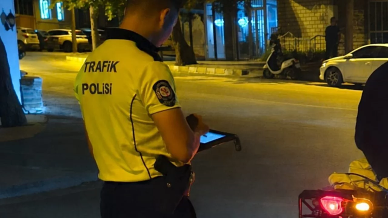 Gelibolu'da trafik denetiminden kaçan motosikletliye 320 bin lira ceza