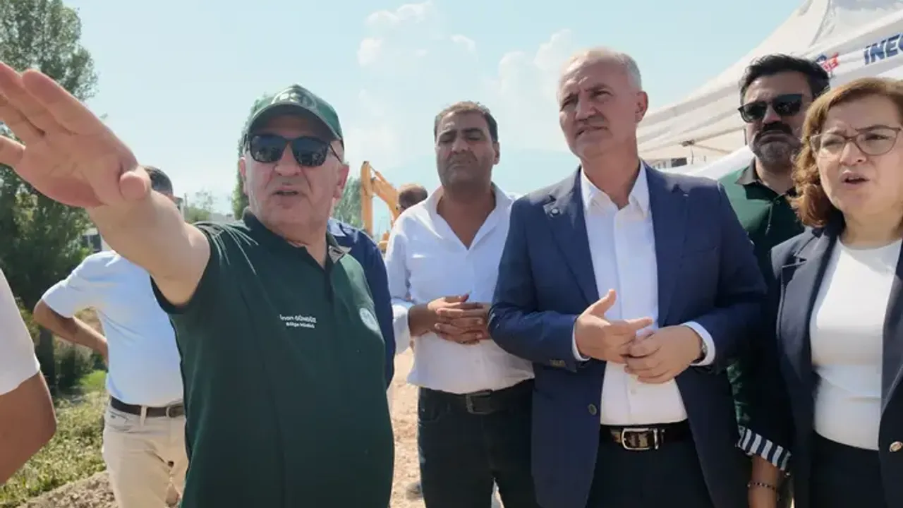 İnegöl'de 1 milyar TL'lik dere ıslah projeleri başladı