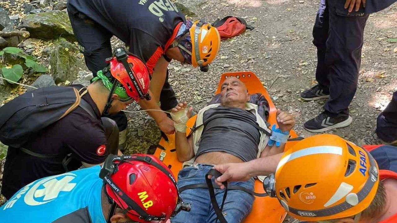 Yıldırım'da 75 yaşındaki adam Uludağ'da mahsur kaldı