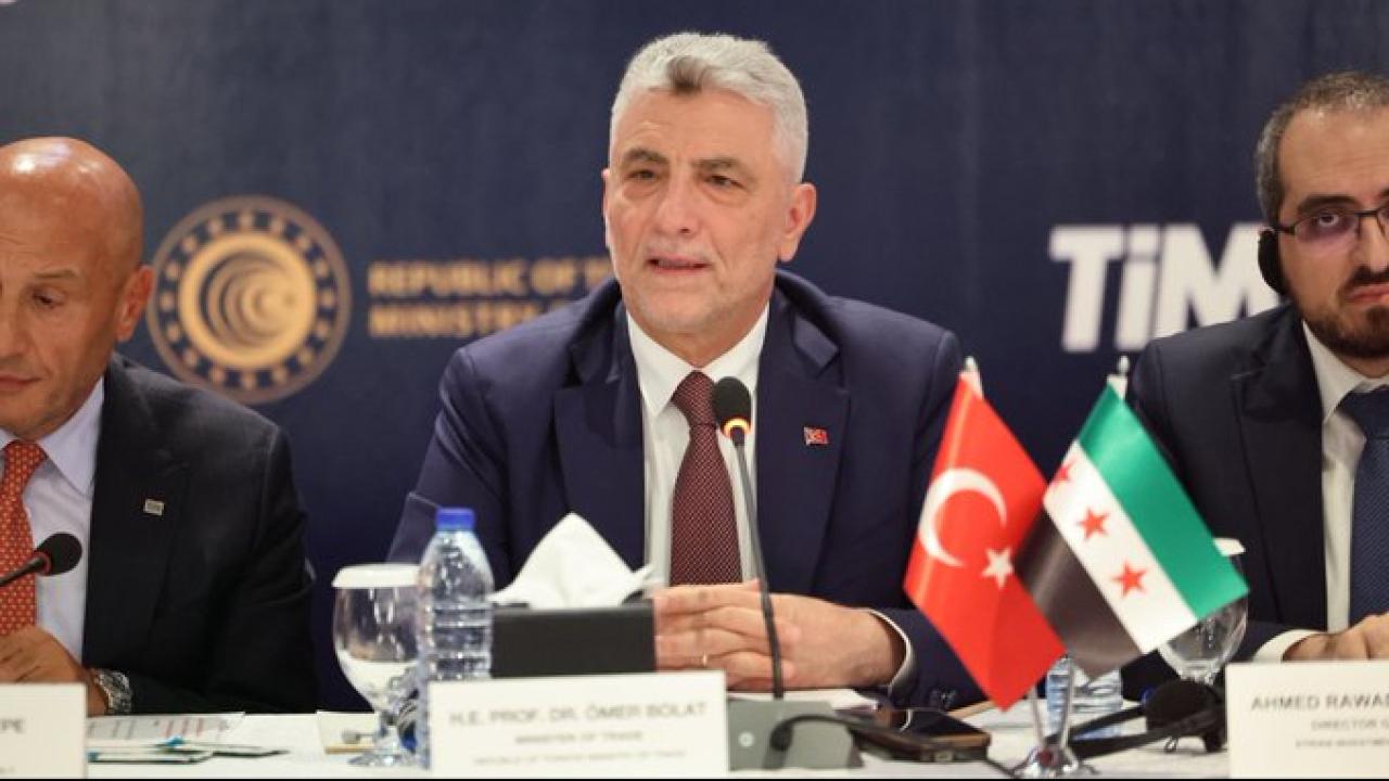 Gümrük işbirliği güçleniyor: Bolat, Suriye ile görüşmelerde bulundu