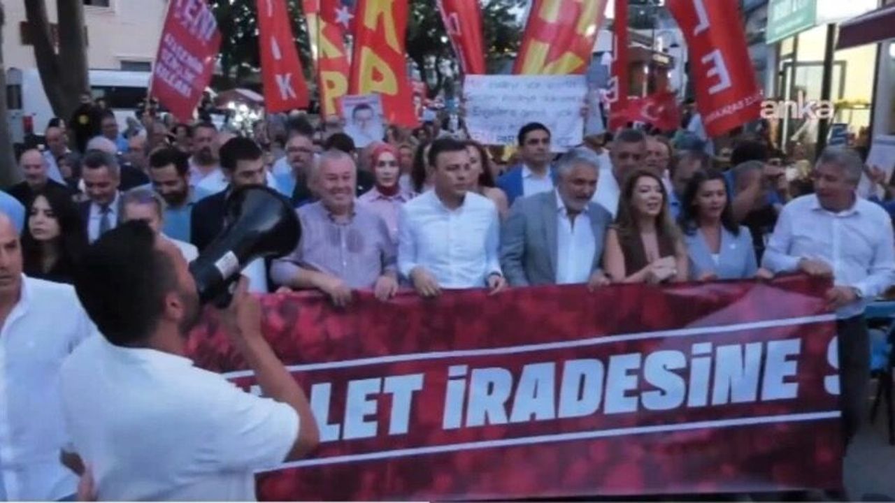 Şile'de YENİ Parti yürüyüşü: Siyasi tansiyon yükseldi