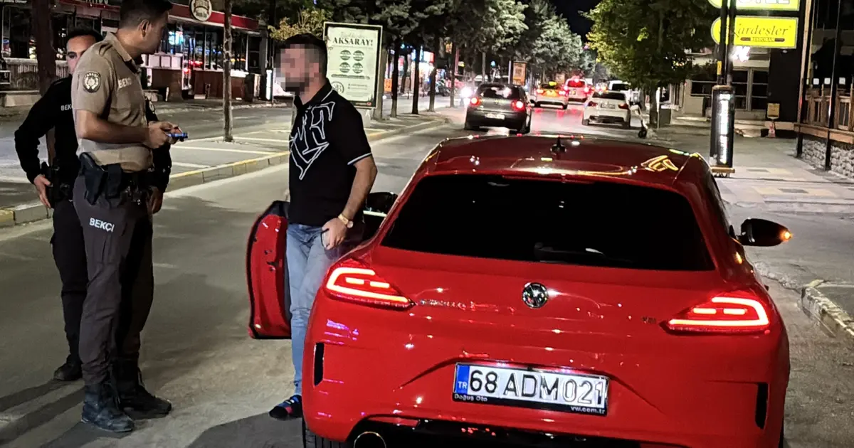 Tehlikeli sürüşe 5 bin TL ceza: Aksaray'da olayın detayları