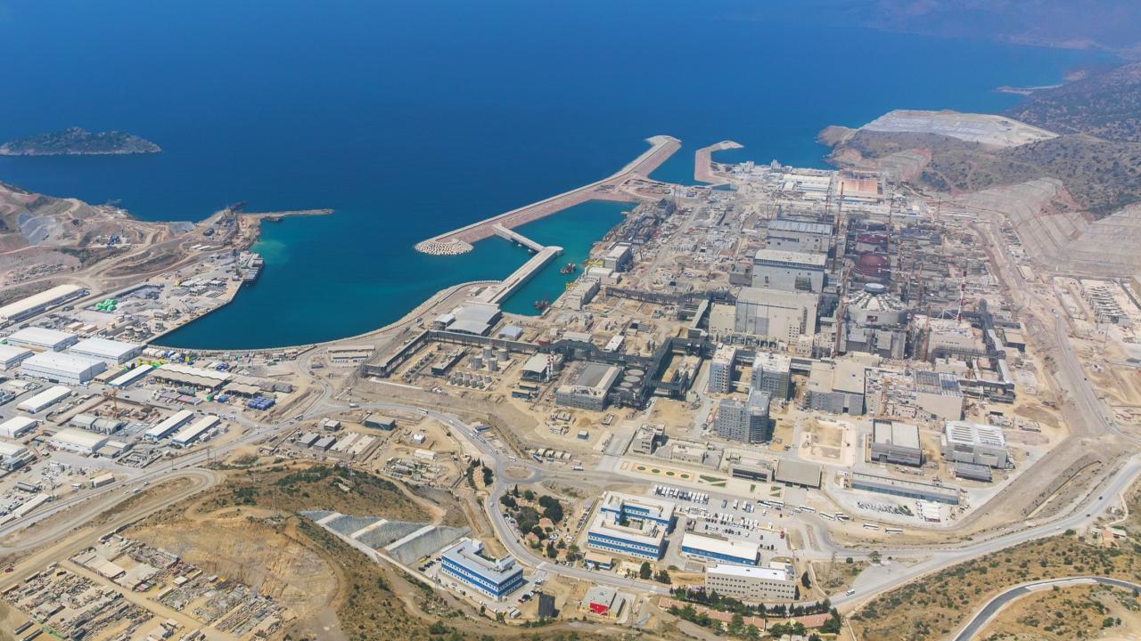 Akkuyu NGS'de önemli aşama: 2. güç ünitesinin boru hattı tamamlandı