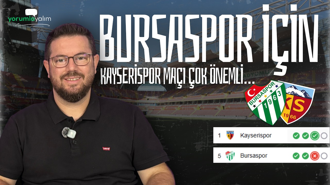 Bursaspor, Kayserispor Maçı İçin Galibiyet Planlarını Açıkladı Bursaspor, Kayserispor Maçı İçin Galibiyet Planlarını Açıkladı