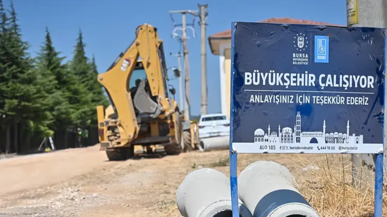 Bursa'da altyapı yatırımları sürüyor: Orhangazi'ye yeni kanalizasyon