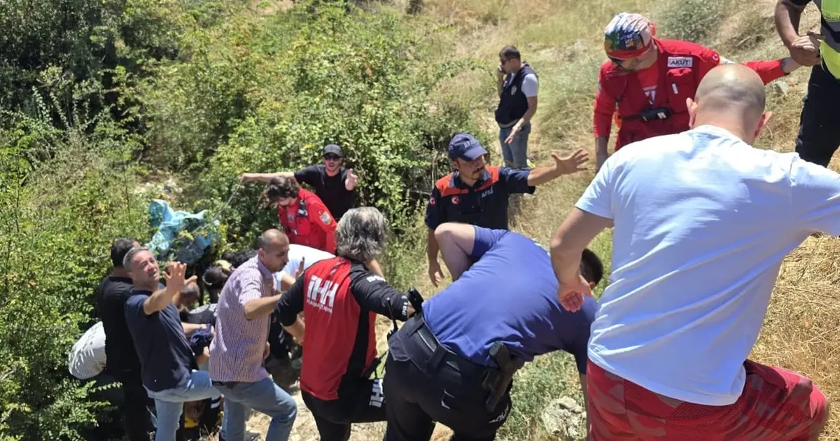 Behçet B, 2 gün sonra dere yatağında bulundu; hastaneye kaldırıldı