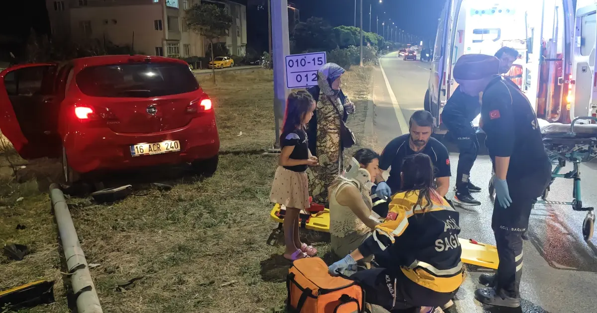 Samsun'da meydana gelen kazada 10 kişi yaralandı: Araçlar çarpıştı