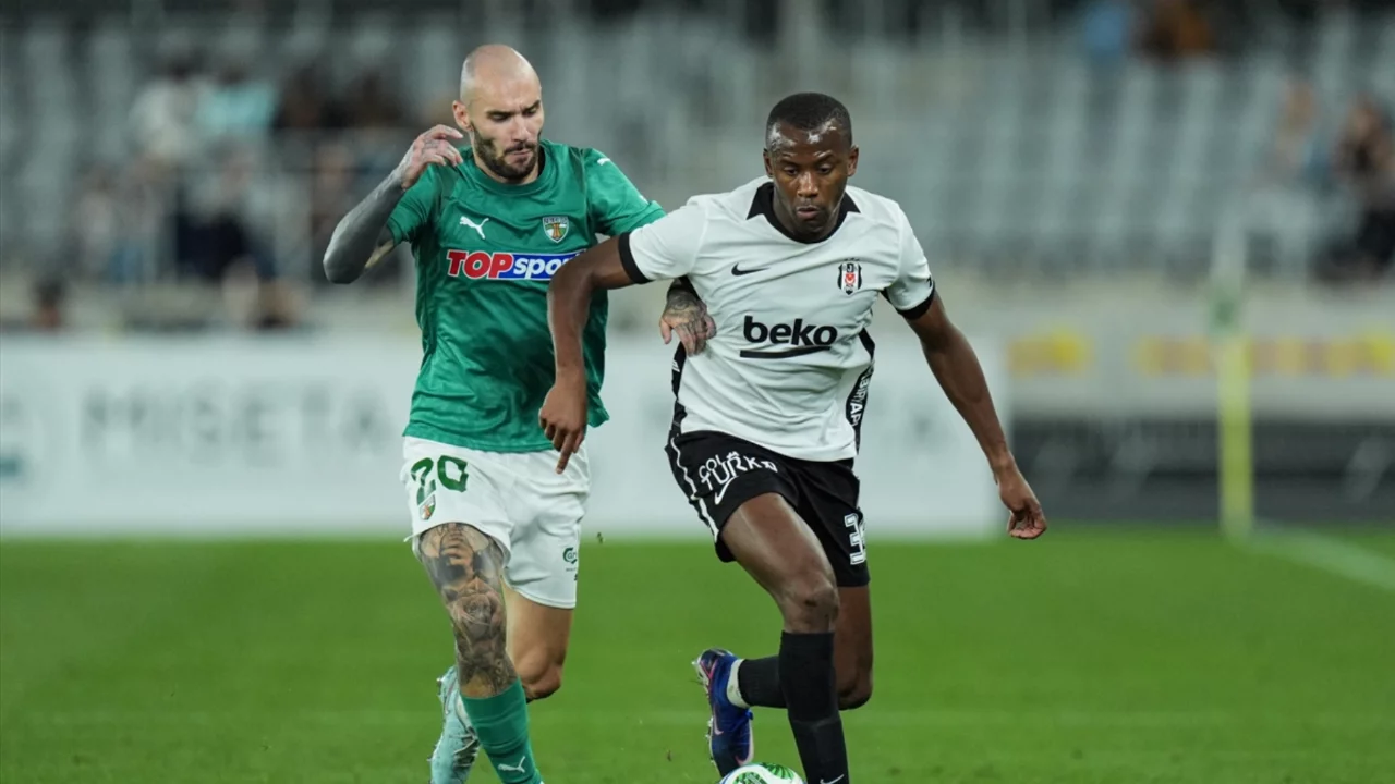 Beşiktaş, Avrupa Ligi'nde turu geçti: Kauno Zalgiris'e 1-0 kaybetti