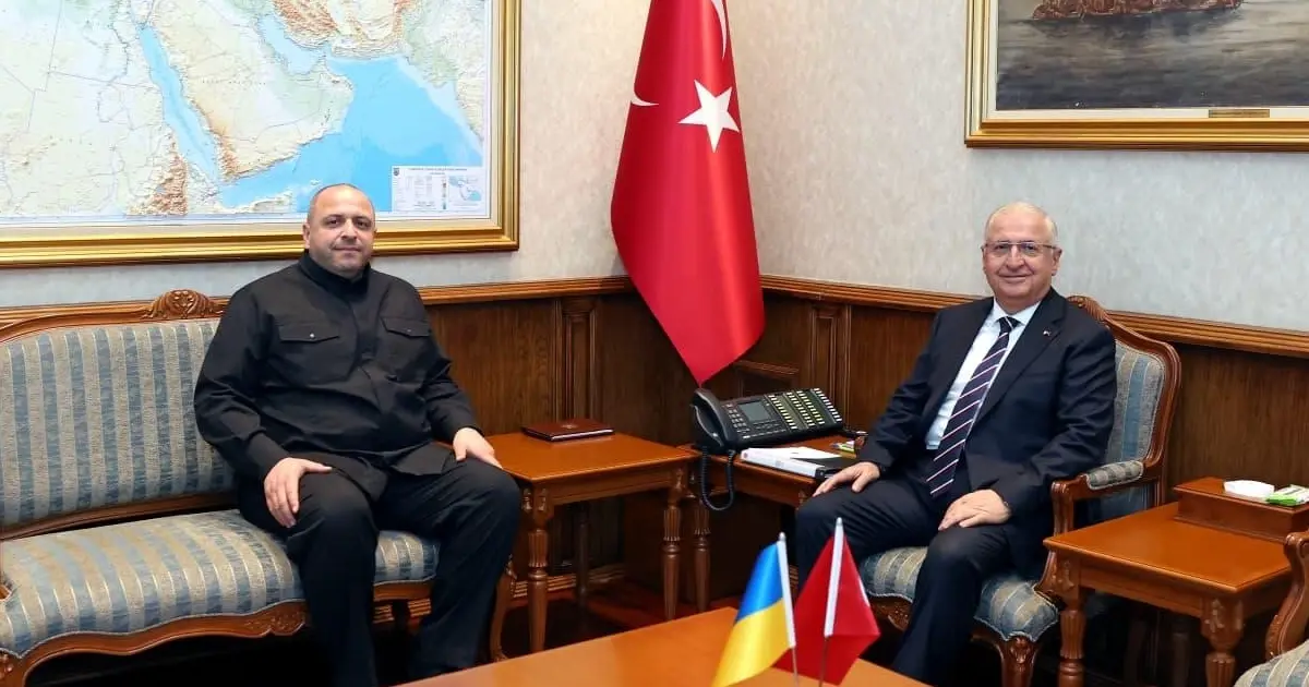 Milli Savunma Bakanı Güler, Ukrayna İstihbarat Başkanı Umerov ile görüştü