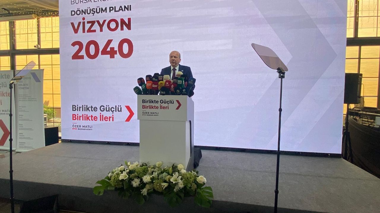Özer Matlı: Bursa 13 yıl daha bekleyemez, projeler somut olmalı