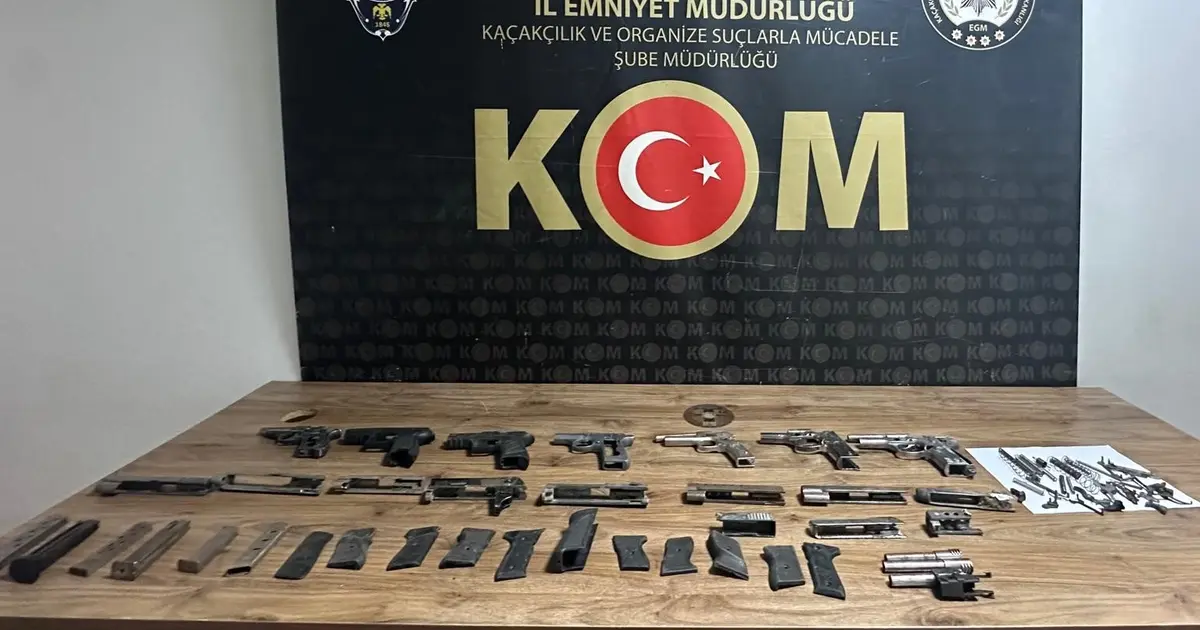 Sakarya'da bir evde silah parçaları bulundu: 1 gözaltı
