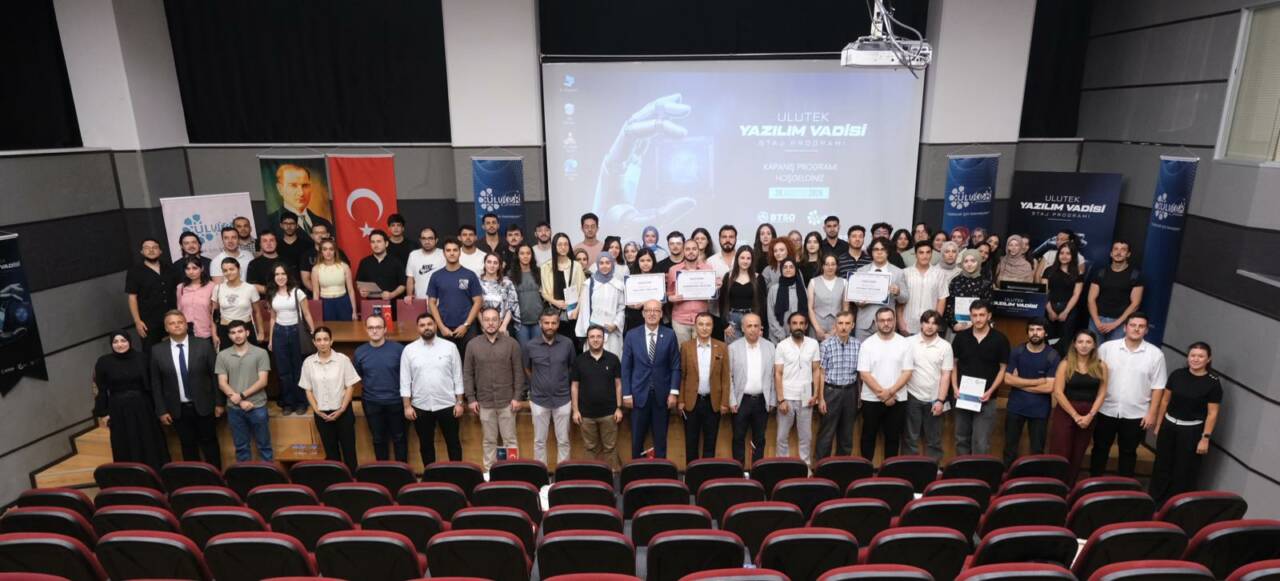 ULUTEK Staj Programı ile 120 öğrenci teknoloji firmalarında deneyim kazandı