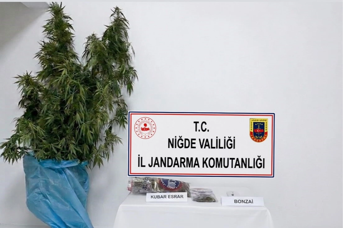 Niğde’de jandarma uyuşturucu operasyonu: 278 gram madde ele geçirildi