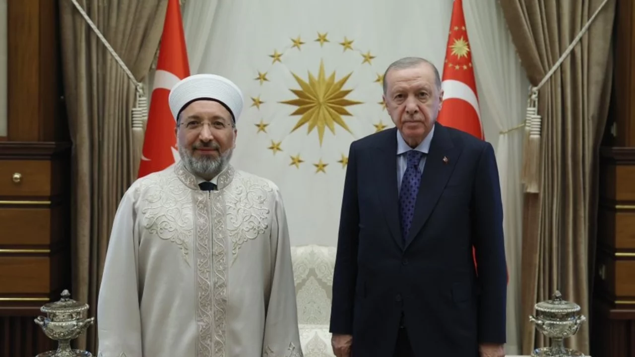 Diyanet İşleri Başkanı Arpaguş, Erdoğan ile görüştü Diyanet İşleri Başkanı Arpaguş, Erdoğan ile görüştü