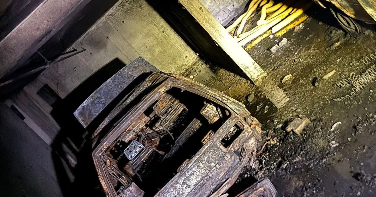 İstanbul'daki site otoparkında yangın öncesi çocukların görüntüleri ortaya çıktı