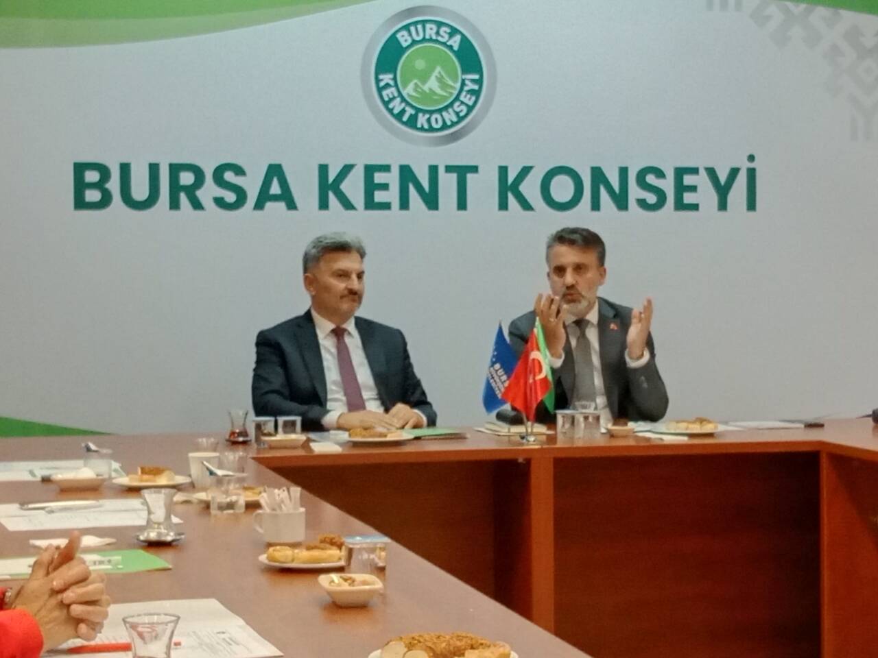 Bursa Başkanvekili Biba, ortak akılla yönetim vurgusu yaptı