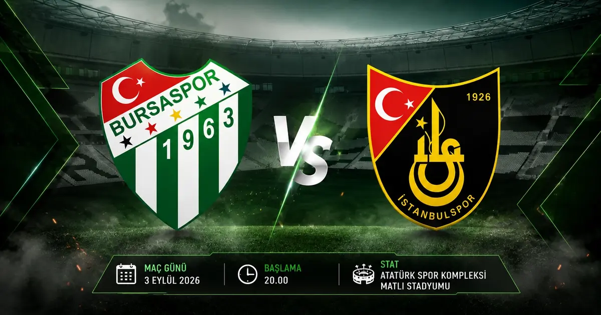 Trendyol 1. Lig'de Bursaspor - İstanbulspor maçı için geri sayım başladı Trendyol 1. Lig'de Bursaspor - İstanbulspor maçı için geri sayım başladı