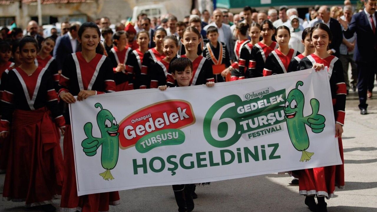 Gedelek Turşu Festivali, Orhangazi'de 4 Eylül'de Başlıyor