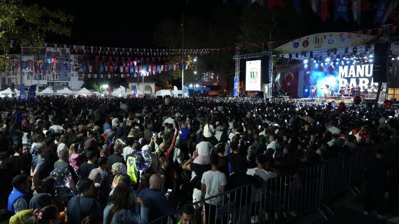 Yenişehir'de Manuş Baba rüzgarı: Etkinliğe katılım yüksek