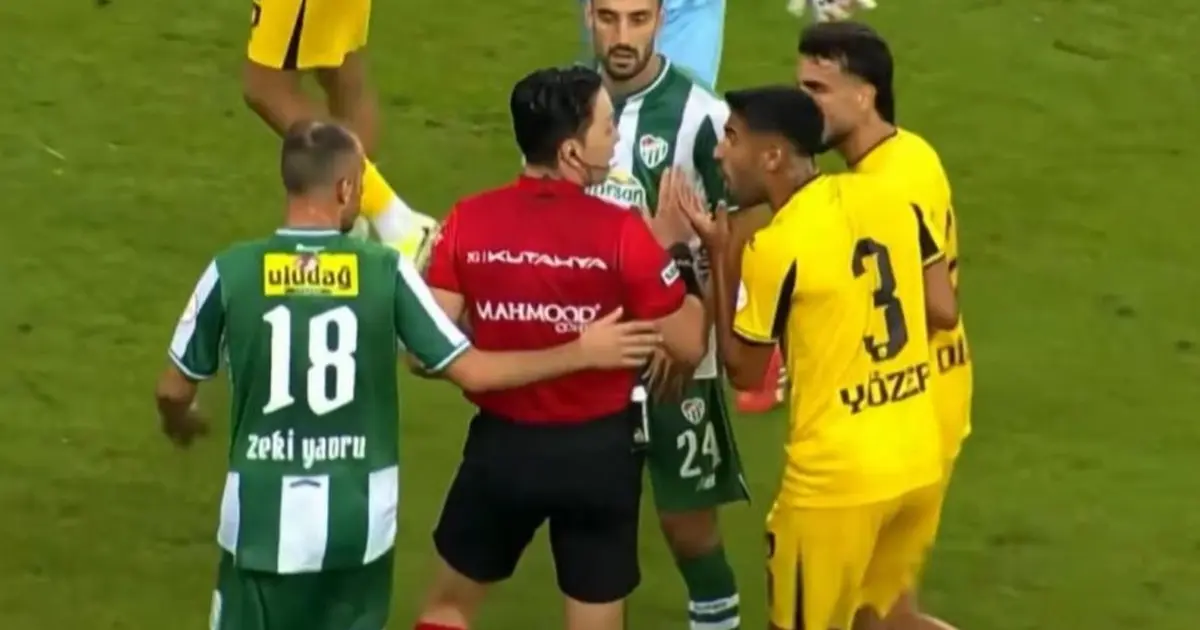 TFF, Bursaspor maçındaki tartışmalı karar sonrası hakem değiştirdi