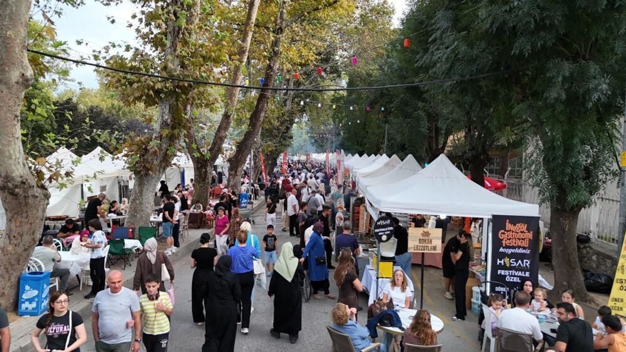 İnegöl Gastronomi Festivali başladı: 200'den fazla yöresel tat sergilendi