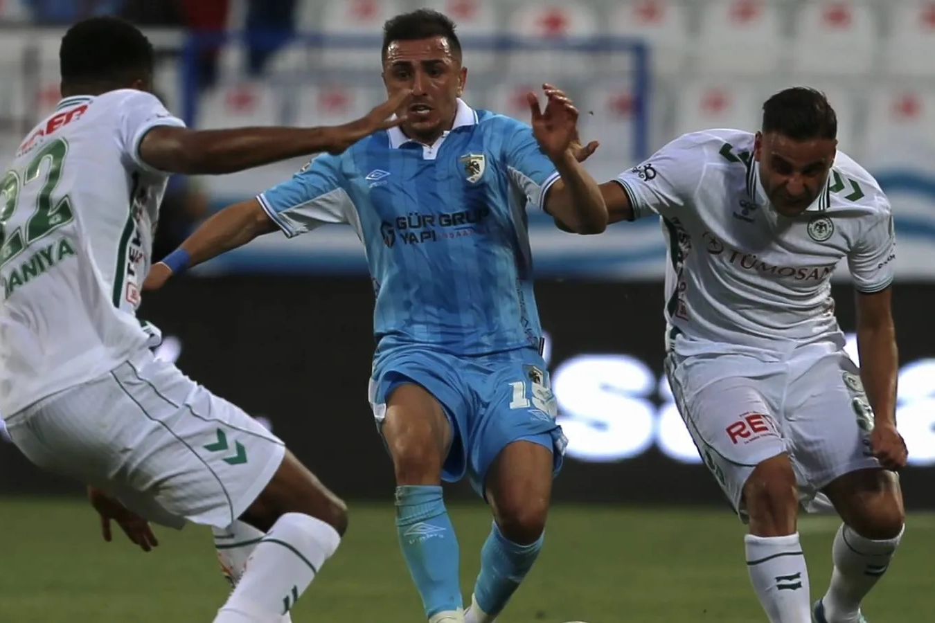 Erzurumspor, Konyaspor'u 1-0 mağlup ederek 3 puan aldı
