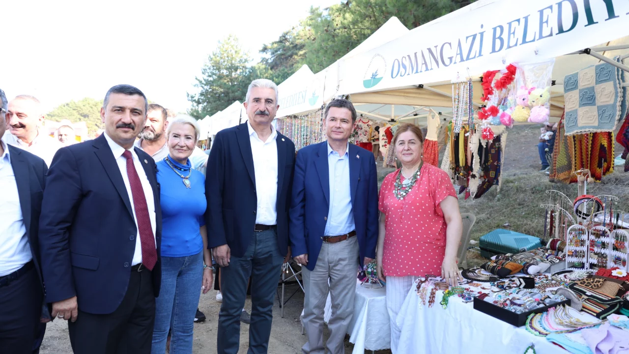Osmangazi'de Kadın Girişimcilerin Ürünleri Festivalde Sergilendi