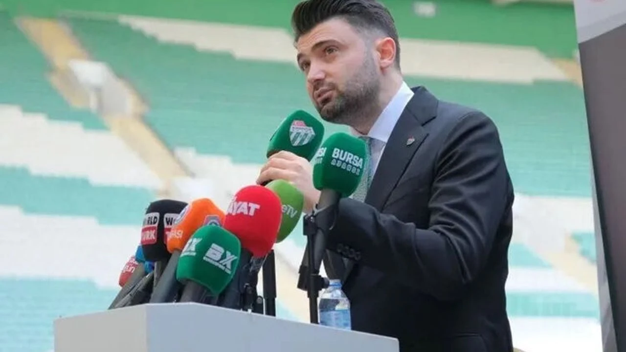 Bursaspor Başkanı Enes Çelik'ten Önemli Açıklamalar