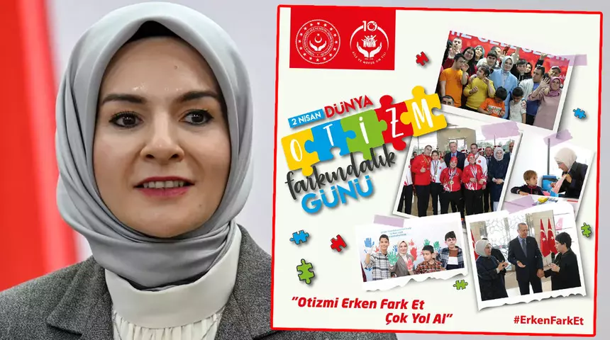 Aile ve Sosyal Hizmetler Bakanlığı Otizm Farkındalığı İçin Harekete Geçti