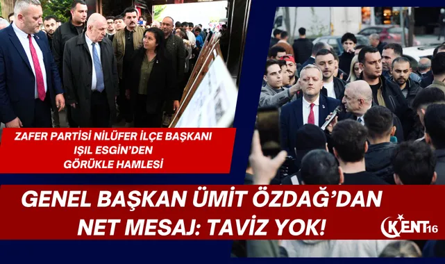 Işıl Eşgin’in Görükle Hamlesine Gençlerden Büyük İlgi: Ümit Özdağ Sergiyi Ziyaret Etti