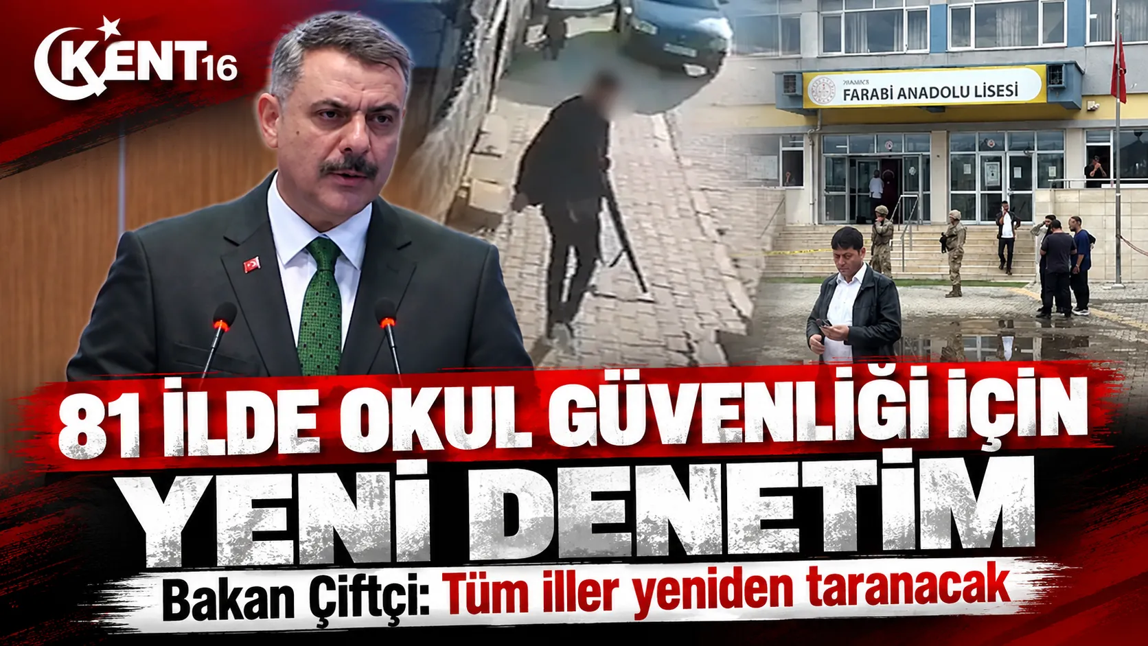 81 ilde okul güvenliği için yeni denetim! Bakan Çiftçi duyurdu