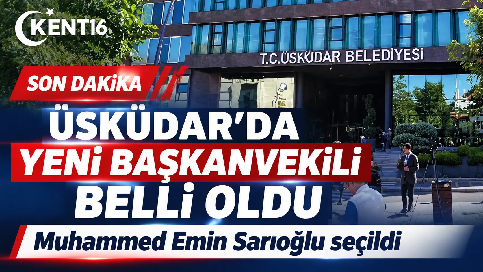 Üsküdar’da yeni başkanvekili belli oldu! Muhammed Emin Sarıoğlu seçildi