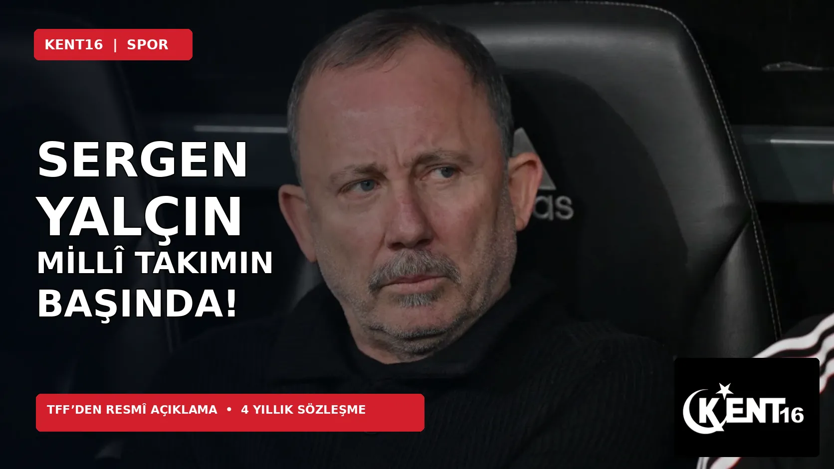 TFF resmen açıkladı: Sergen Yalçın A Millî Takım’ın yeni teknik direktörü
