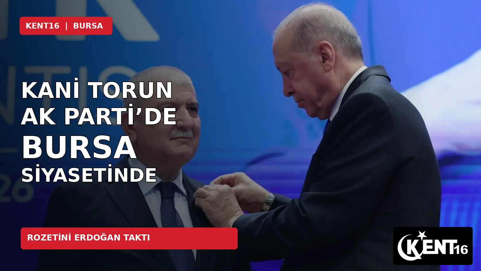 Bursa Milletvekili Kani Torun AK Parti’ye katıldı