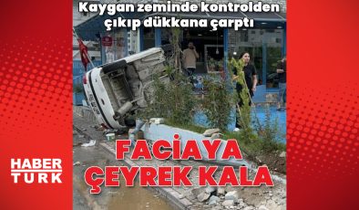Adana'nın Seyhan ilçesinde balıkçı dükkanına çarpan araçtaki 2 kişi yaralandı