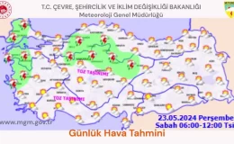 Meteoroloji’den Türkiye’nin büyük bölümüne uyarı: Yağış, toz taşınımı ve kuvvetli poyraz geliyor