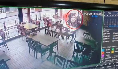 Bursa’da Restoranın Önünde Meşrubat Hırsızlığı