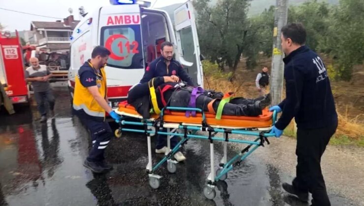 Bursa’da Trafik Kazası: 4 Yaralı, Çekici Sürücüsü Sıkıştı