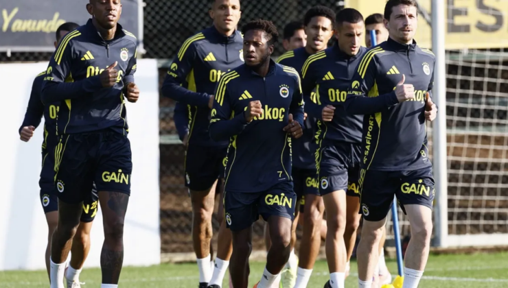 Fenerbahçe, Fatih Karagümrük maçı hazırlıklarına devam etti
